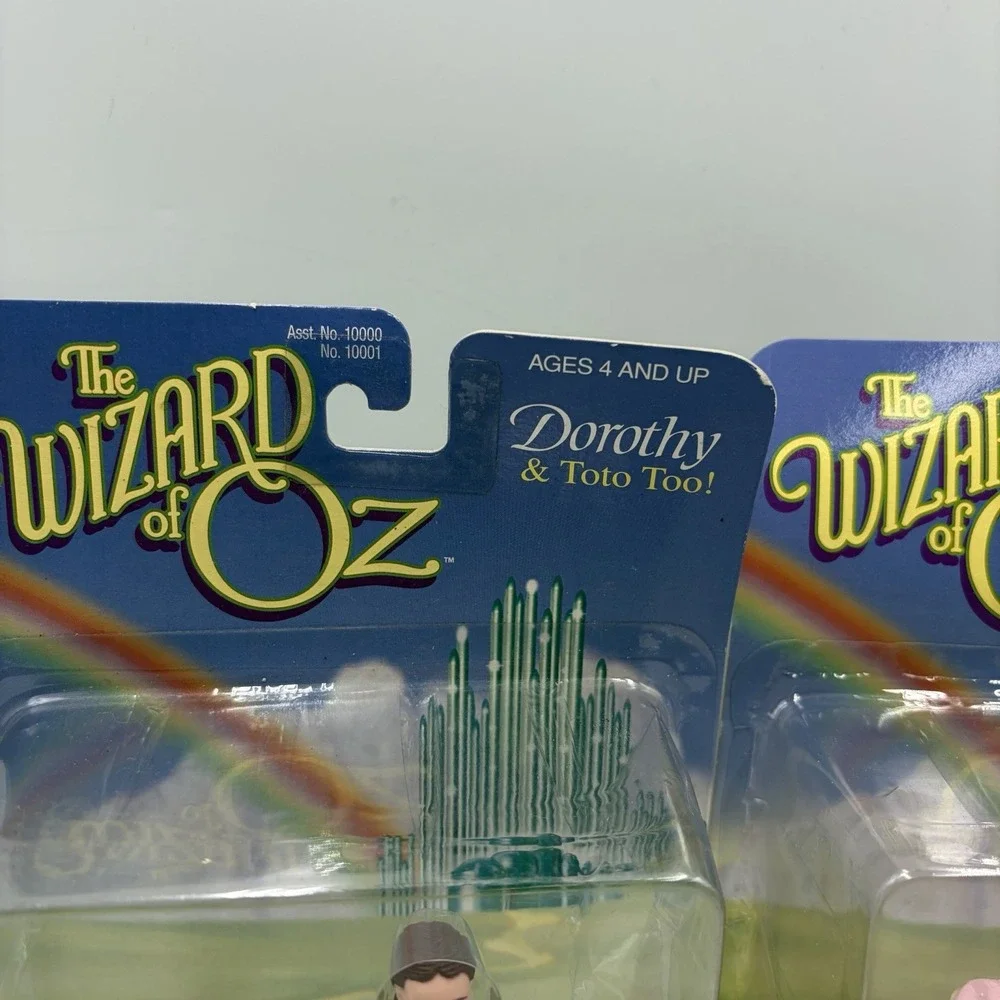 Wizard Of Oz Figurines. Trevco Company. Glinda & Dorthy New In Box Old Stock VTG